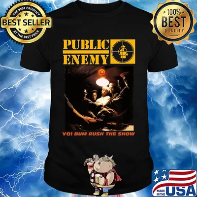 Public enemy vo bum rush the show shirt