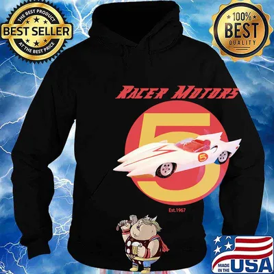 Racer motors 5 est 1967 vintage s Hoodie