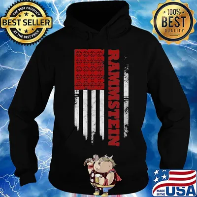 Rammstein band american flag independence day s Hoodie