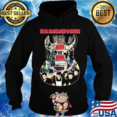 Rammstein band members guitar s Hoodie