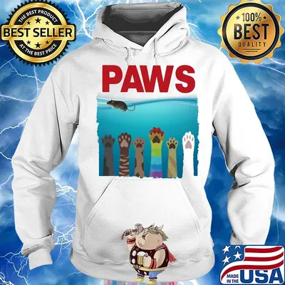 Rat cat hands paws LGBT s Hoodie