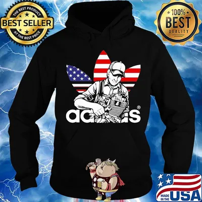 Repairer adidas logo american flag independence day shirtv Hoodie