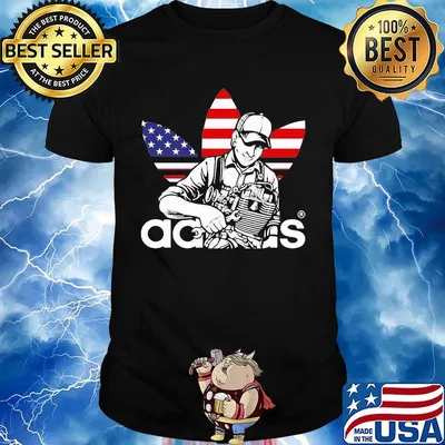 Repairer adidas logo american flag independence day shirtv
