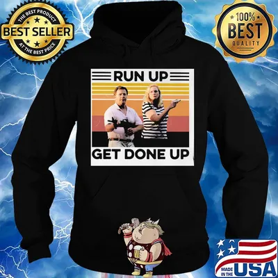 Republican Party run up get done up vintage retro s Hoodie