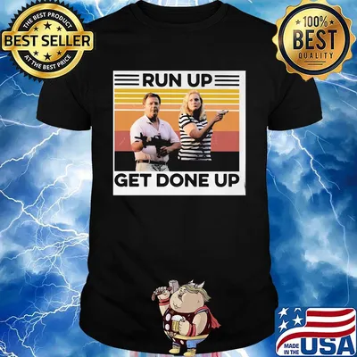Republican Party run up get done up vintage retro shirt