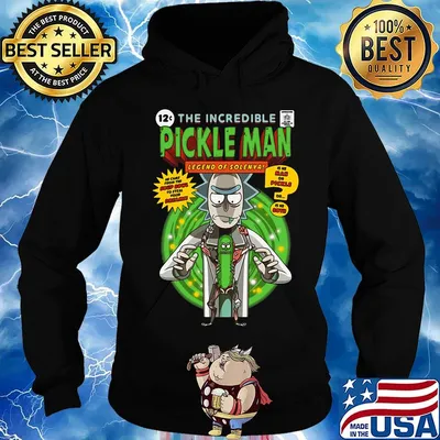Rick 12c the incredible pickle man legend of solenya s Hoodie