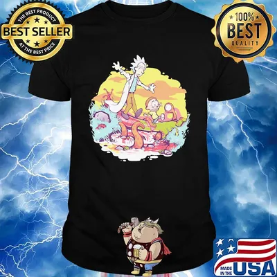 Rick and morty aliens shirt