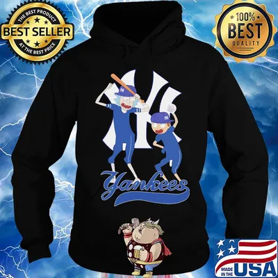 Rick and morty new york yankees baseball players s Hoodie