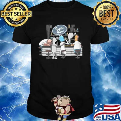 Rick and morty roger's place shirt