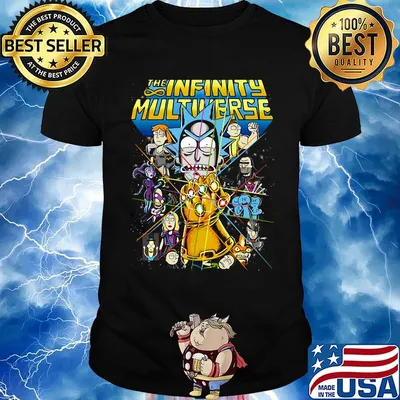 Rick and morty the infinity multiverse shirt