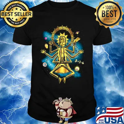 Rick science alien math shirt