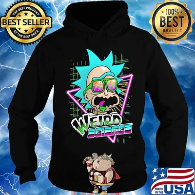 Rick weird science color s Hoodie