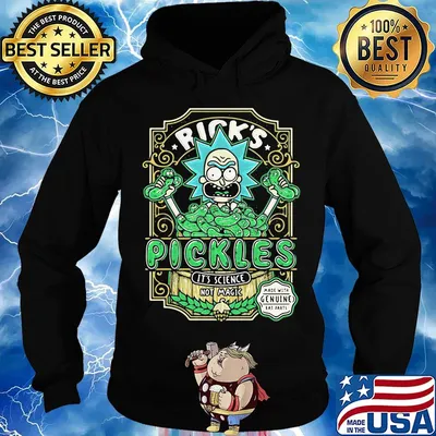 Rick’s pickles it’s science not magic s Hoodie