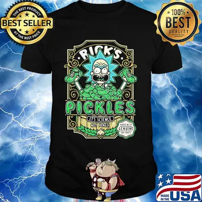 Rick’s pickles it’s science not magic shirt