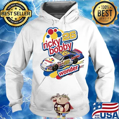 Ricky bobby 26 wonder s Hoodie