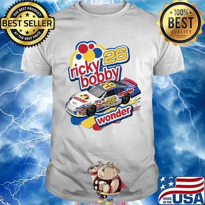 Ricky bobby 26 wonder shirt