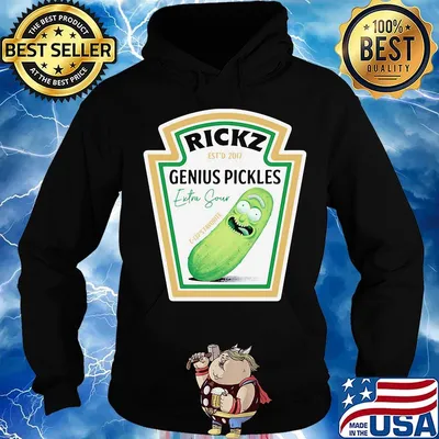 Rickz est 2017 genius pickles extra sour s Hoodie