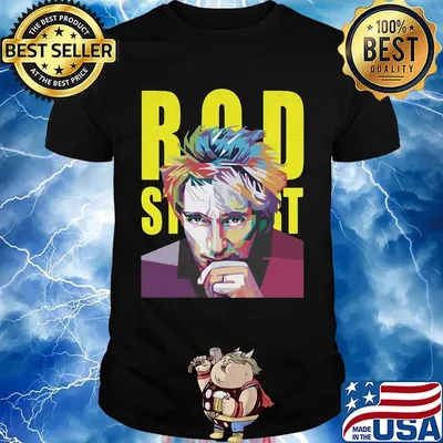 Rod stewart blondes art shirt