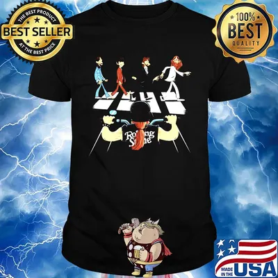 Rolling stone abbey road shirt