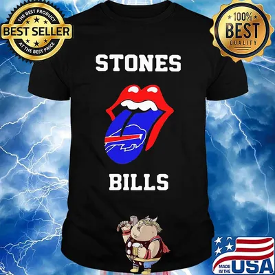 Rolling stones buffalo bills shirt