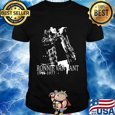 Ronnie van zant 1948 1977 signature shirt