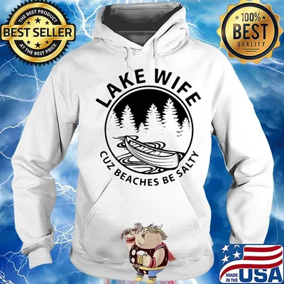 Rowing lake life cuz beaches be salty s Hoodie