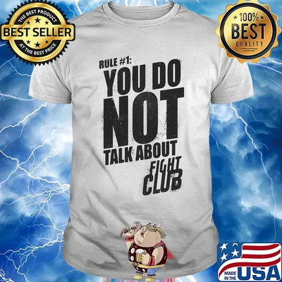 Rule you do not talk about fight club shirtrule you do not talk about fight club shirt