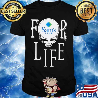 Sam's club logo for life shirt