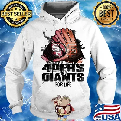 San francisco 49ers and san francisco giants for life s Hoodie