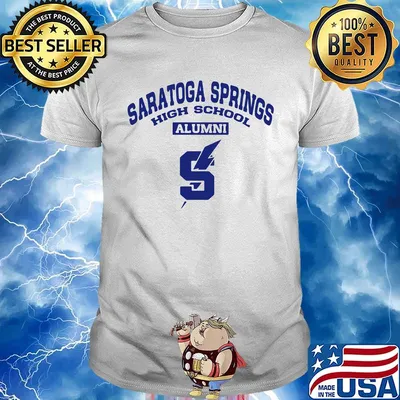 Saratoga springs high school alumni shirt