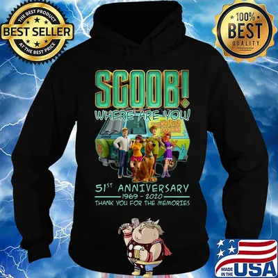 Scoob where are you 51st anniversary 1969 2020 thank you for the memories s Hoodie