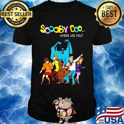 Scooby doo cartoon where are you shirt