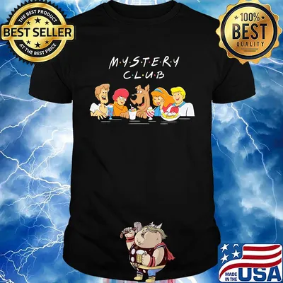 Scooby-doo mystery club shirt