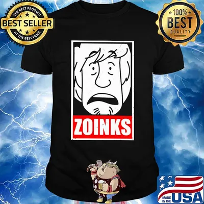 Scooby-doo shaggy zoinks shirt