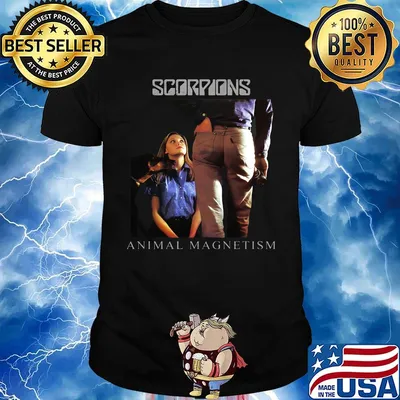 Scorpions animal magnetism 1980 shirt