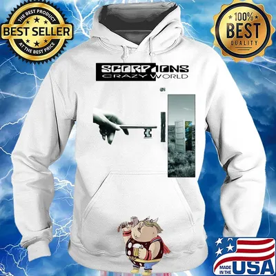 Scorpions crazy world tour 2008 s Hoodie