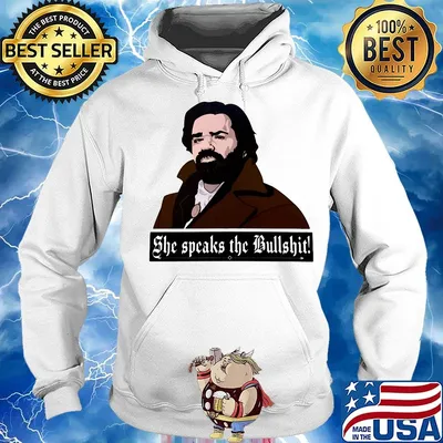She speaks the bullshit s Hoodie