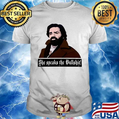 She speaks the bullshit shirt