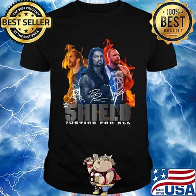 Shield justice for all signatures shirt