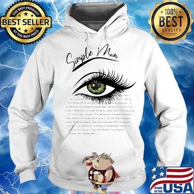 Simple man lynyrd skynyrd eyes s Hoodie