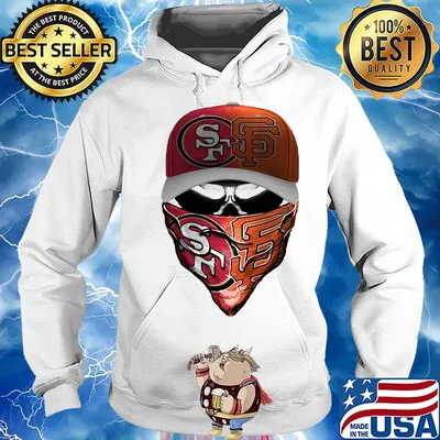 Skull mask san francisco 49ers and san francisco giants s Hoodie