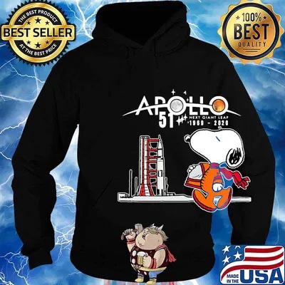 Snoopy apollo 51 next giant leap 1969 2020 s Hoodie