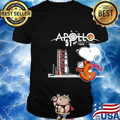 Snoopy apollo 51 next giant leap 1969 2020 shirt
