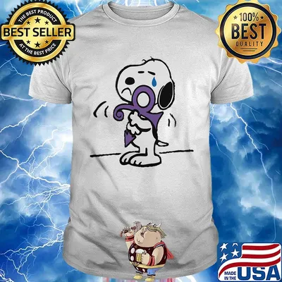 Snoopy hug prince logo shirt