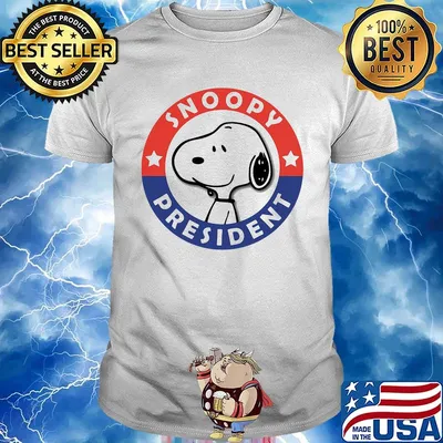Snoopy president stars 2020 shirt