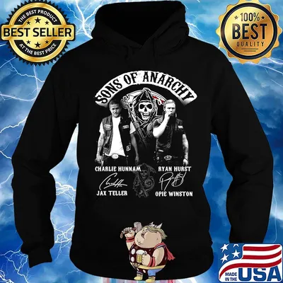 Sons of anarchy characters signatures s Hoodie