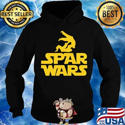 Spar wars martial arts taekwondo karate s Hoodie