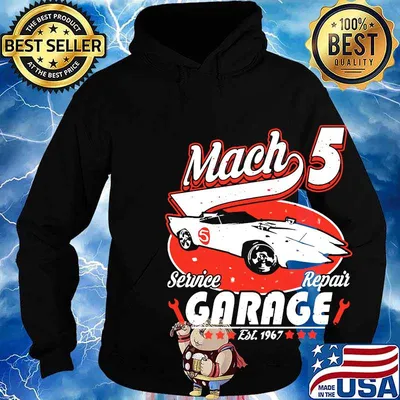 Speed racer mach 5 service repair garage est 1967 s Hoodie