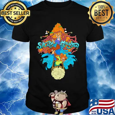 Splash mountain rare vintage 90s shirt
