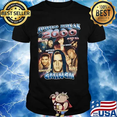 Spring break 200 redman black rob method man ram gigga ginuwine eminem shirt